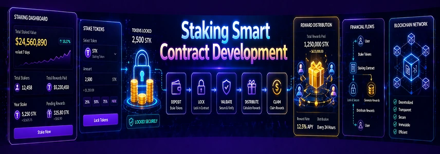 Staking Smart Contract Development Company